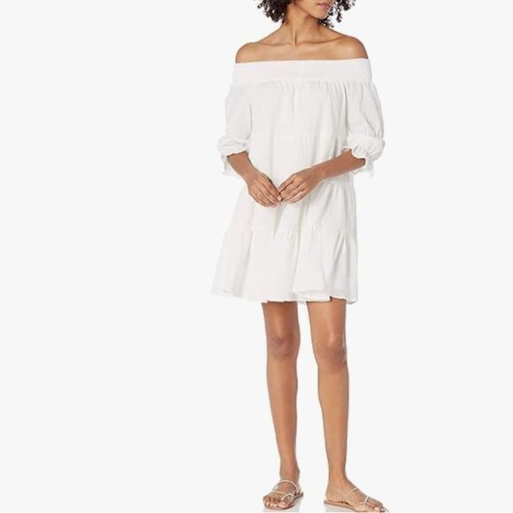 NWT Sugar Lips Women's Aveda Shoulder Mini Dress Casual Small - Picture 4 of 17